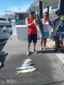 Offshore bite is Good mahi mahi