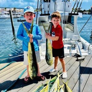 Kids fishing